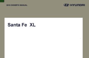 2019 Hyundai Santa Fe Owner's Manual