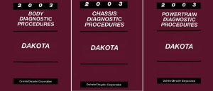 2003 Dodge Truck Body, Chassis, Powertrain Factory Shop Service Manual
