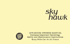 1979 Buick Skyhawk Owner's Manual