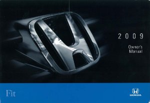 2009 Honda Fit Owner's Manual