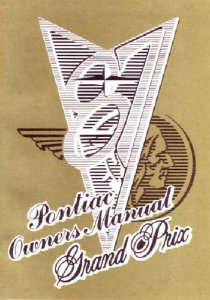 1987 Pontiac Grand Prix Owner's Manual