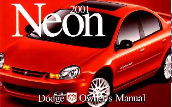 2001 Dodge Neon Owner's Manual