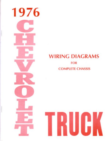 1976 Chevrolet Truck CK 10-30 SERIES Wiring Diagrams Manual