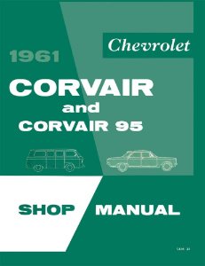 1961 Chevrolet Corvair Factory Shop Service Manual