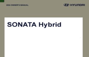 2024 Hyundai Sonata HEV Owner's Manual