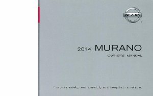 2014 Nissan Murano Owner's Manual