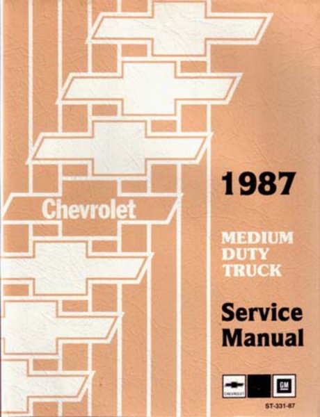 1987 Chevrolet C40, C50, C60 Medium Duty Truck Factory Shop Service Manual