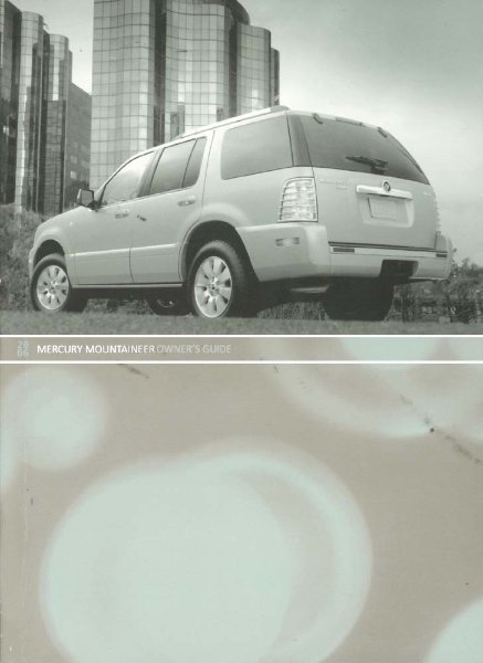 2006 Mercury Mountaineer Owner's Manual