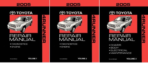 2005 Toyota 4-Runner Factory Shop Service Manual