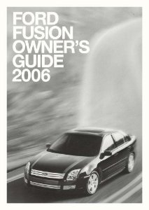 2006 Ford Fusion Owner's Manual
