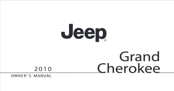 2010 Jeep Grand Cherokee Owner's Manual