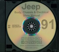 1991 JEEP Body, Chassis & Electrical Repair Shop Manual sample image