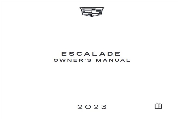 2023 Cadillac Escalade Owner's Manual