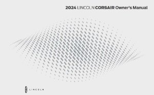 2024 Lincoln Corsair Owner's Manual