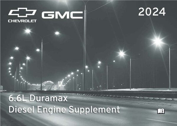 2024 Chevrolet DIESEL SUPPLEMENT Owner's Manual