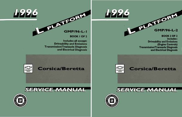 1996 Chevrolet Corsica, Beretta Factory Shop Service Manual