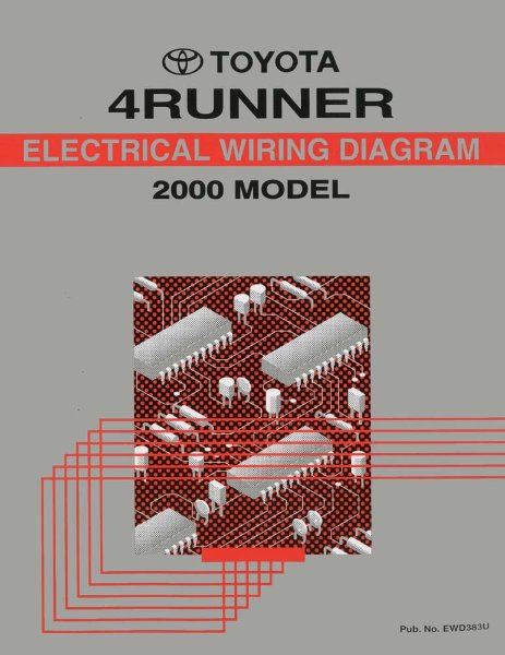 2000 Toyota 4Runner Wiring Diagrams Manual