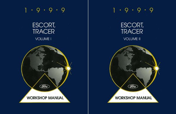 1999 Ford Escort, Tracer Factory Shop Service Manual