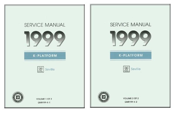 1999 Cadillac Seville Factory Shop Service Manual