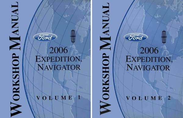 2006 Ford Truck Expedition, Navigator Factory Shop Service Manual