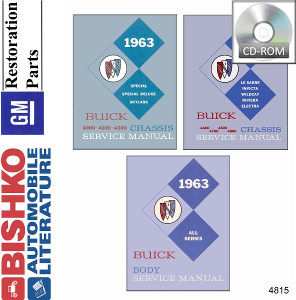 1963 Buick All Models Factory Shop Service Manual