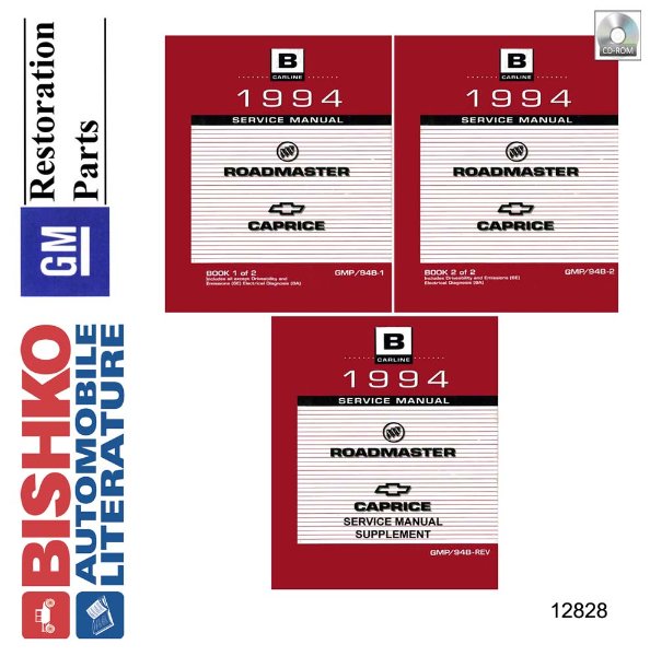 1994 Chevrolet Roadmaster, Caprice Factory Shop Service Manual