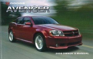 2008 Dodge Avenger Owner's Manual
