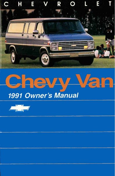 1991 Chevrolet G10, G20, G30 Owner's Manual
