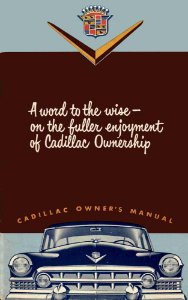 1951 Cadillac All Models Owner's Manual