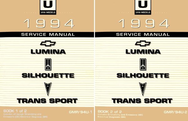 1994 Chevrolet Truck Lumina Minivan, Silhouette