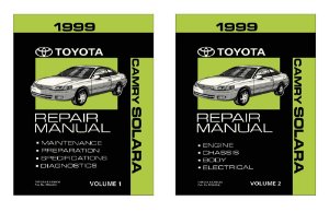 1999 Toyota Camry Solara Factory Shop Service Manual