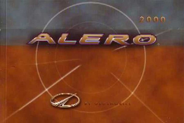 2000 Oldsmobile Alero Owner's Manual