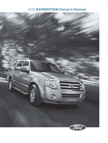 2013 Ford Expedition Owner's Manual