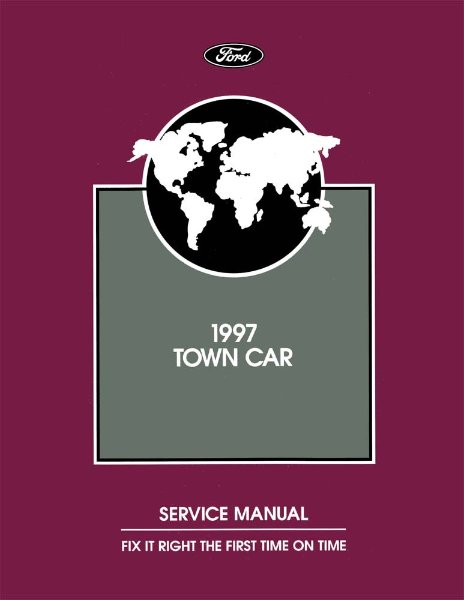 1997 Lincoln Town Car Factory Shop Service Manual