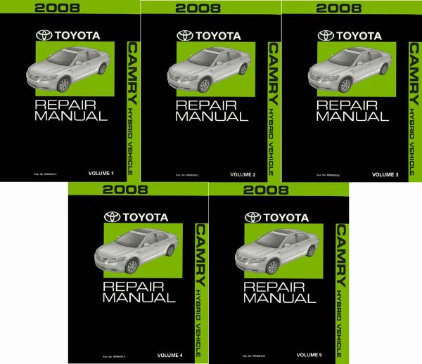 2008 Toyota Camry Hybrid Factory Shop Service Manual