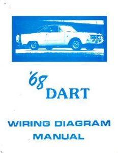 1968 Dodge Dart Electrical Wiring Diagrams Schematics   Book