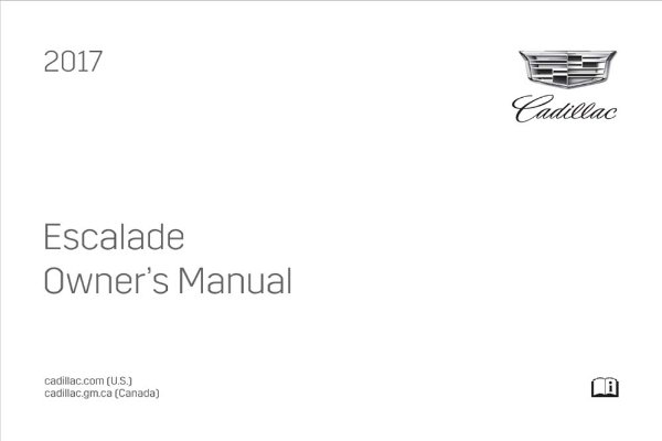 2017 Cadillac Escalade Owner's Manual