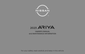 2023 Nissan Ariya Owner's Manual