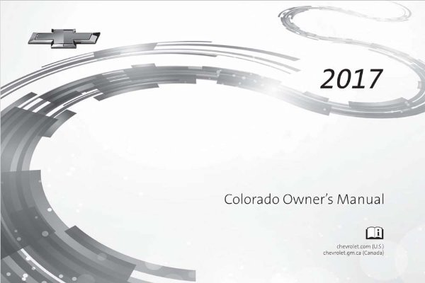 2017 Chevrolet Colorado Owner's Manual