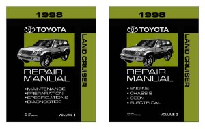 1998 Toyota Land Cruiser Factory Shop Service Manual