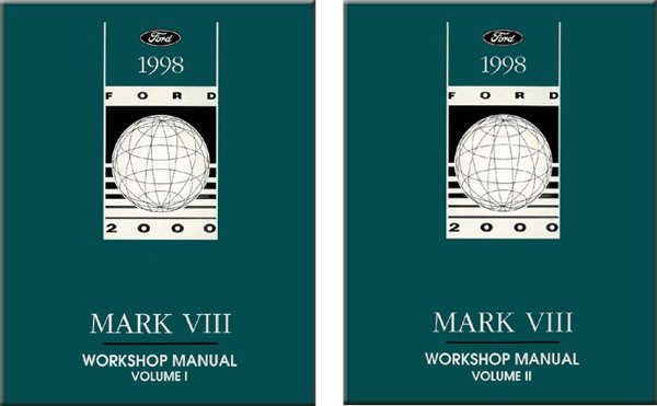 1998 Lincoln Mark VIII Factory Shop Service Manual