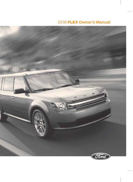 2018 Ford Flex Owner's Manual