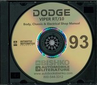 1993 DODGE VIPER Body, Chassis & Electrical Service Manual sample image