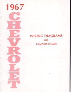 1967 Chevrolet Belaire, Caprice, Impala Wiring Diagrams Manual