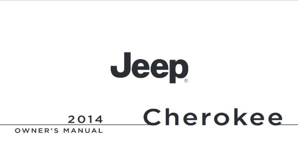 2014 Jeep Cherokee Owner's Manual