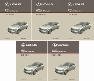 2007 Lexus GS 450h Factory Shop Service Manual