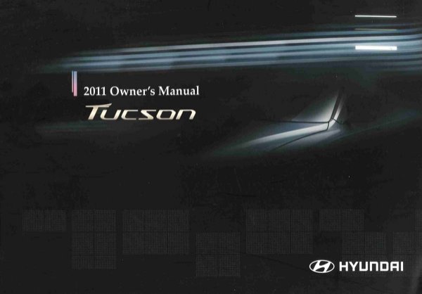 2011 Hyundai Tucson Owner's Manual