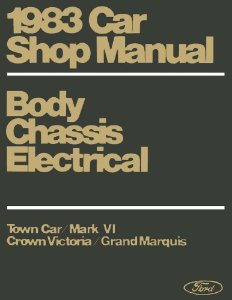 1983 Ford Crown Victoria, Mark VI, Town Car