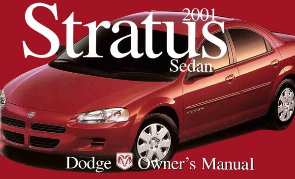 2001 Dodge Stratus Owner's Manual