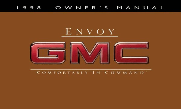 1998 GMC Envoy Owner's Manual